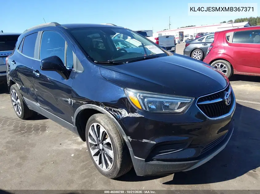 BUICK ENCORE 2021, VIN KL4CJESMXMB367371