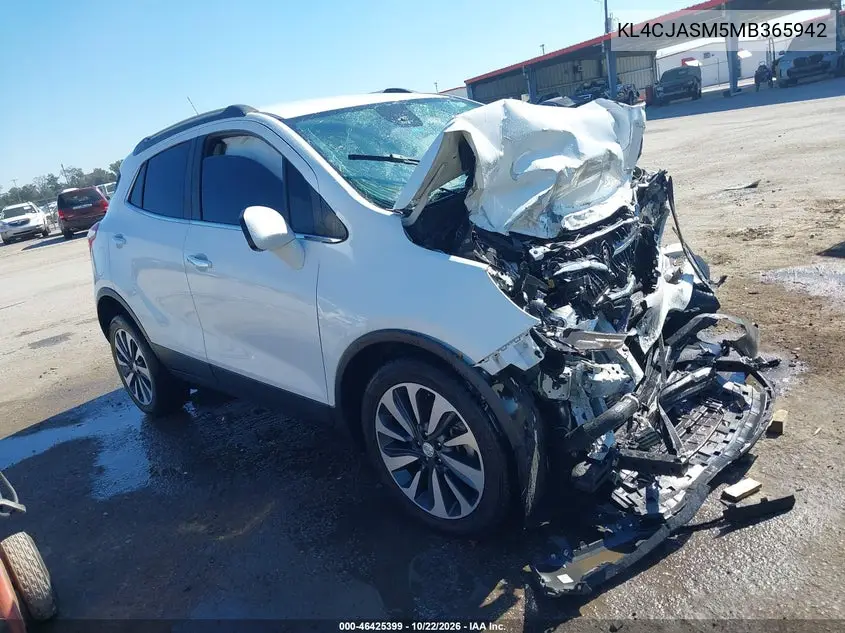BUICK ENCORE 2021, VIN KL4CJASM5MB365942