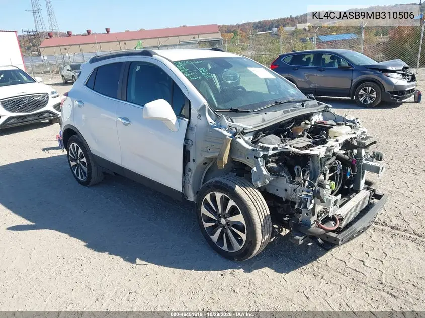 BUICK ENCORE 2021, VIN KL4CJASB9MB310506