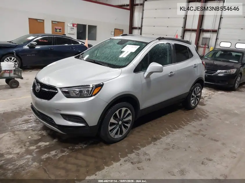 2022 BUICK ENCORE VIN KL4CJESM3NB554646 — фото 2