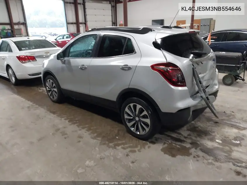 2022 BUICK ENCORE VIN KL4CJESM3NB554646 — фото 3