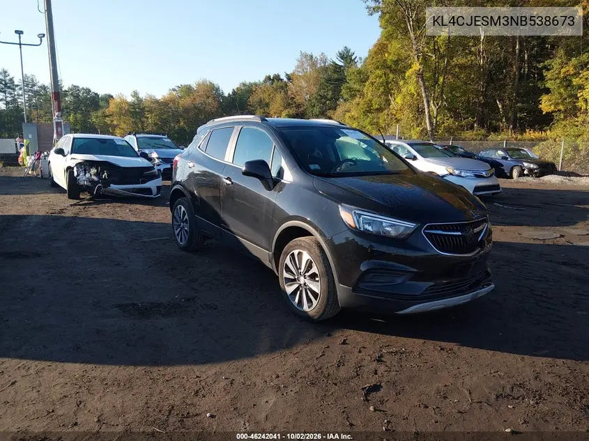BUICK ENCORE 2022, VIN KL4CJESM3NB538673