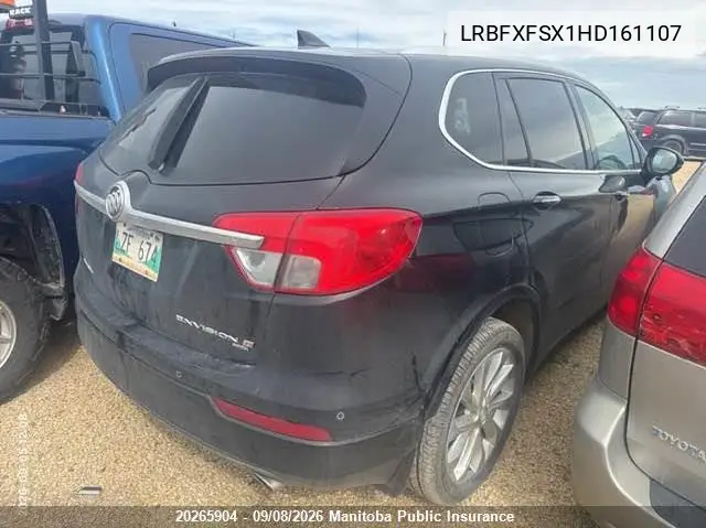 2017 BUICK ENVISION VIN LRBFXFSX1HD161107 — фото 4