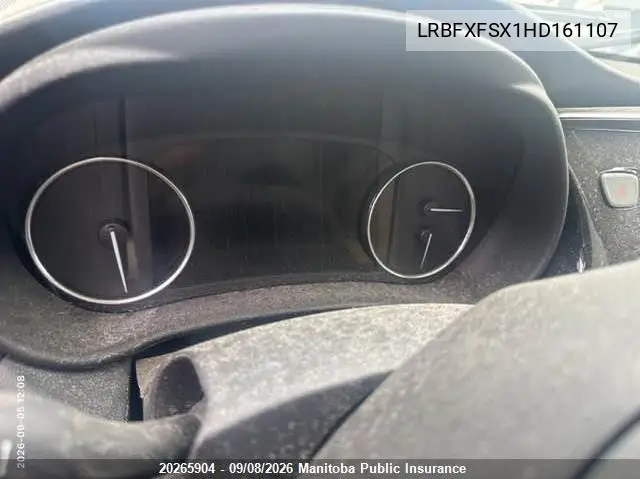 2017 BUICK ENVISION VIN LRBFXFSX1HD161107 — фото 7