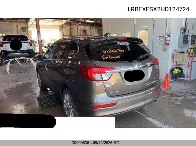 2017 BUICK ENVISION VIN LRBFXESX2HD124724 — фото 3
