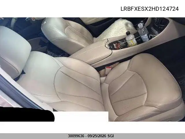2017 BUICK ENVISION VIN LRBFXESX2HD124724 — фото 6