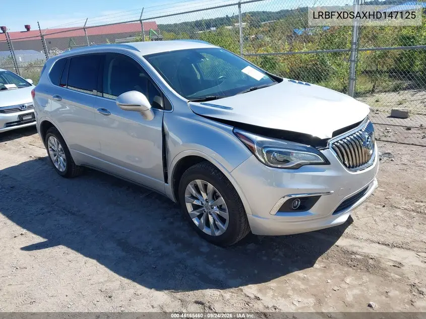 BUICK ENVISION 2017, VIN LRBFXDSAXHD147125