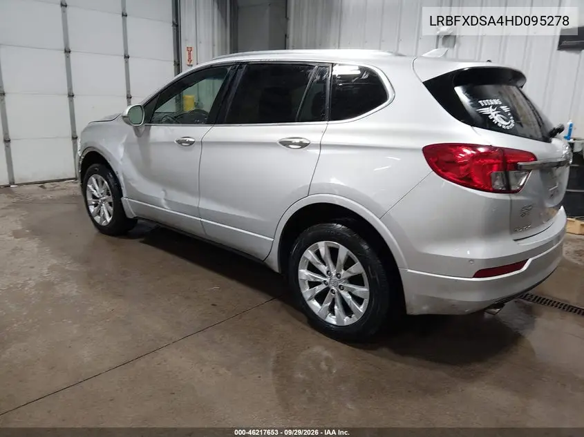 2017 BUICK ENVISION VIN LRBFXDSA4HD095278 — фото 3