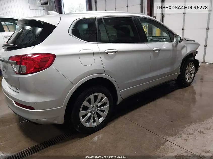 2017 BUICK ENVISION VIN LRBFXDSA4HD095278 — фото 4