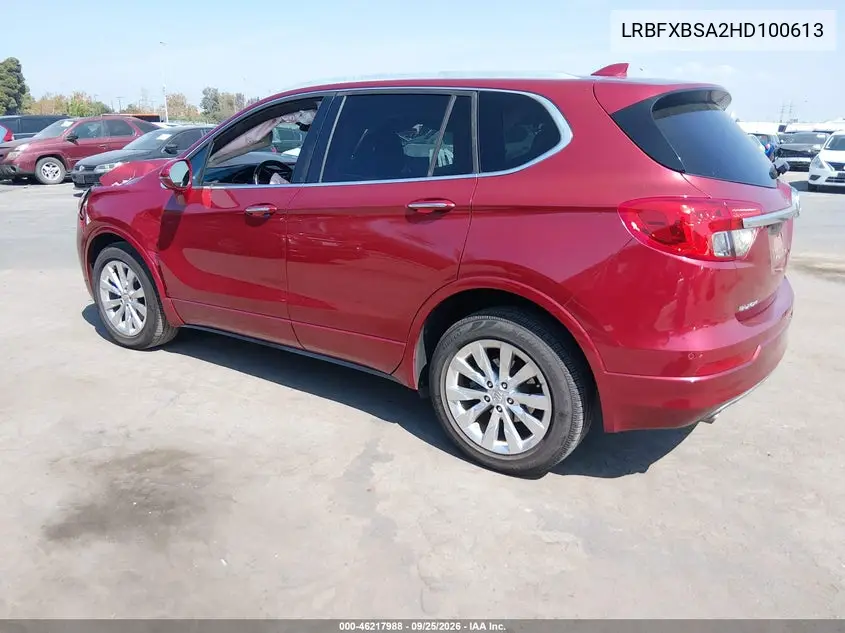 2017 BUICK ENVISION VIN LRBFXBSA2HD100613 — фото 3