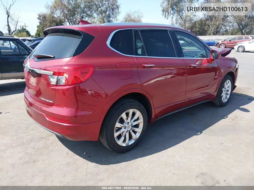 2017 BUICK ENVISION VIN LRBFXBSA2HD100613 — фото 4