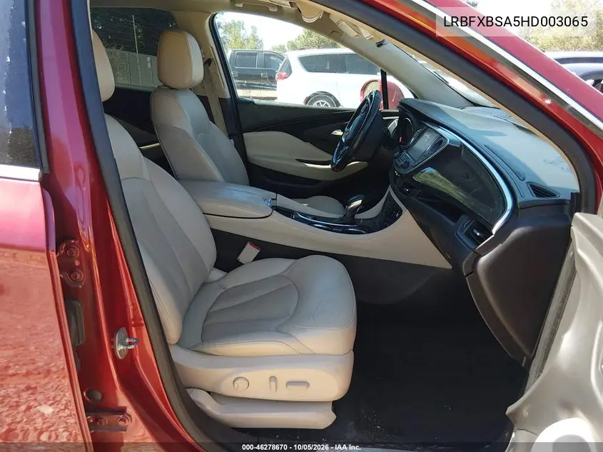 2017 BUICK ENVISION VIN LRBFXBSA5HD003065 — фото 5