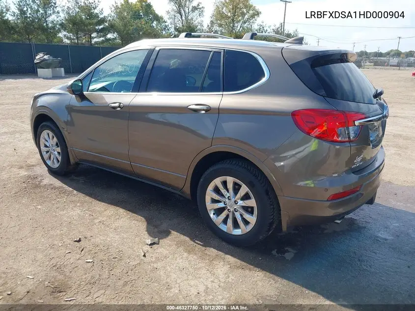 2017 BUICK ENVISION VIN LRBFXDSA1HD000904 — фото 3