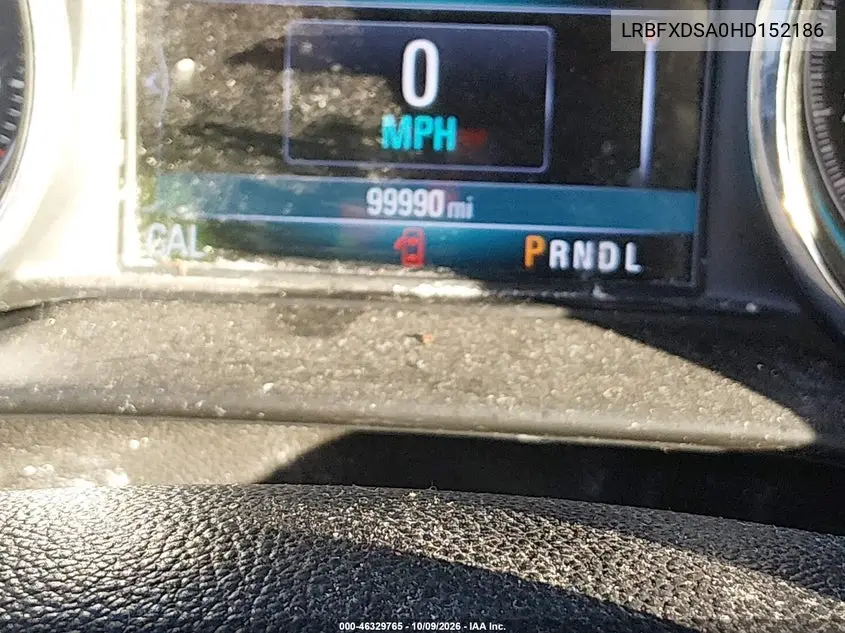 2017 BUICK ENVISION VIN LRBFXDSA0HD152186 — фото 15