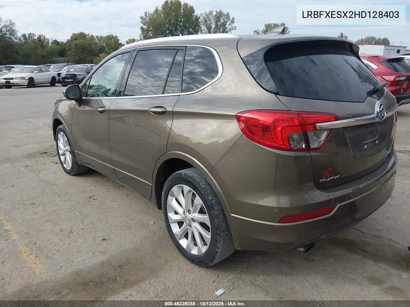 2017 BUICK ENVISION VIN LRBFXESX2HD128403 — фото 3