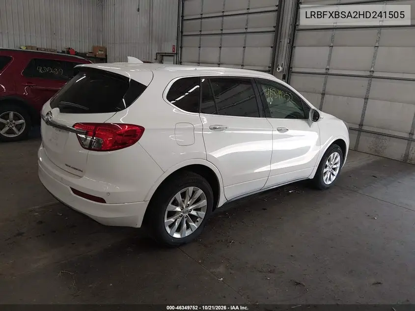 2017 BUICK ENVISION VIN LRBFXBSA2HD241505 — фото 4