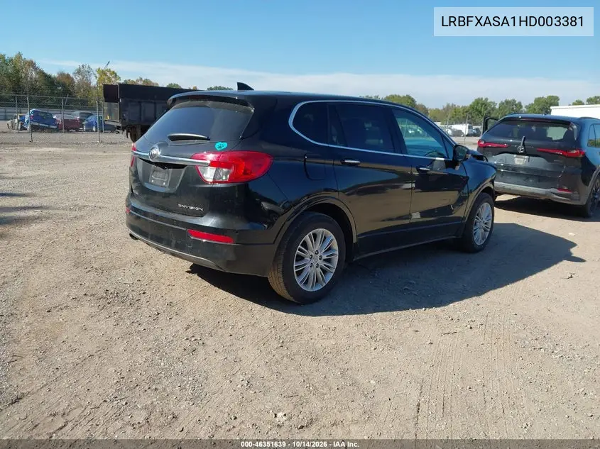 2017 BUICK ENVISION VIN LRBFXASA1HD003381 — фото 4