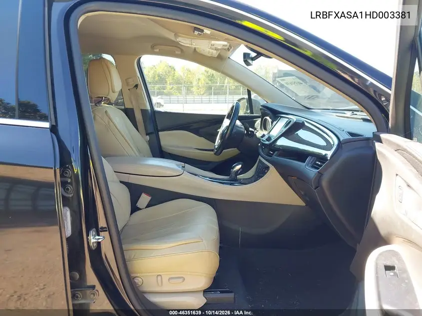 2017 BUICK ENVISION VIN LRBFXASA1HD003381 — фото 5