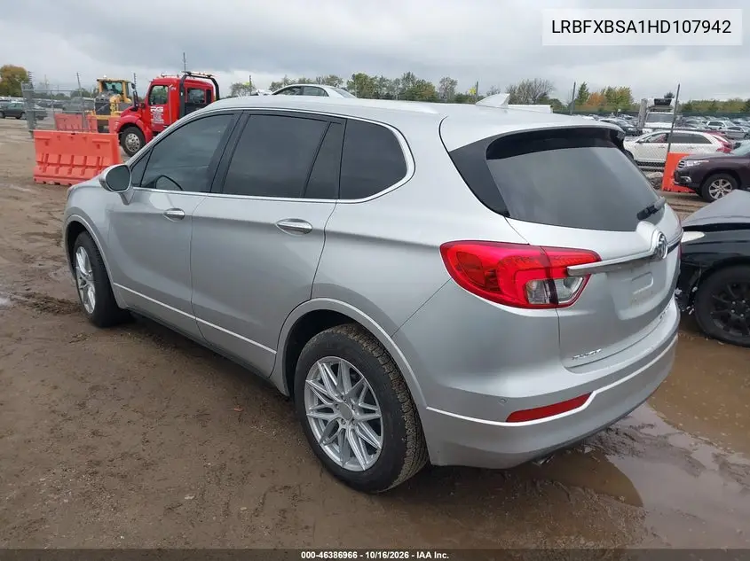 2017 BUICK ENVISION VIN LRBFXBSA1HD107942 — фото 3