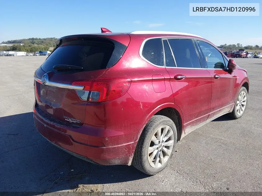 2017 BUICK ENVISION VIN LRBFXDSA7HD120996 — фото 4
