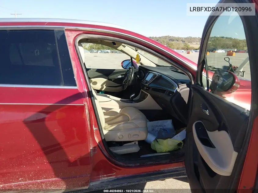 2017 BUICK ENVISION VIN LRBFXDSA7HD120996 — фото 5