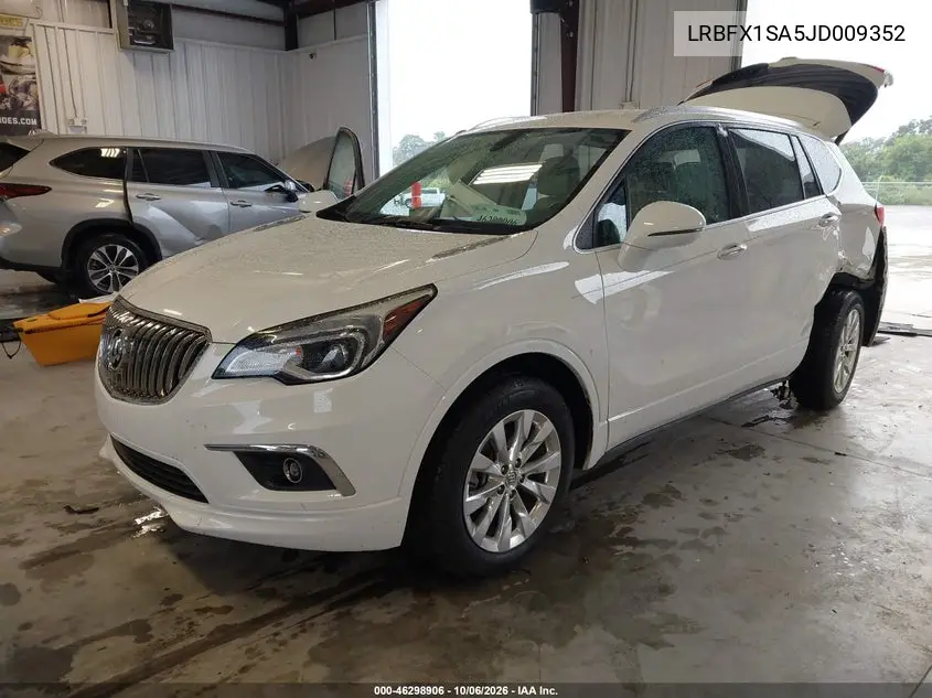 2018 BUICK ENVISION VIN LRBFX1SA5JD009352 — фото 2