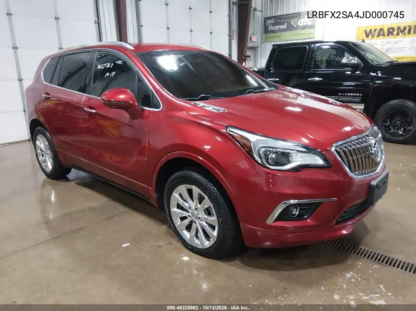 BUICK ENVISION 2018, VIN LRBFX2SA4JD000745