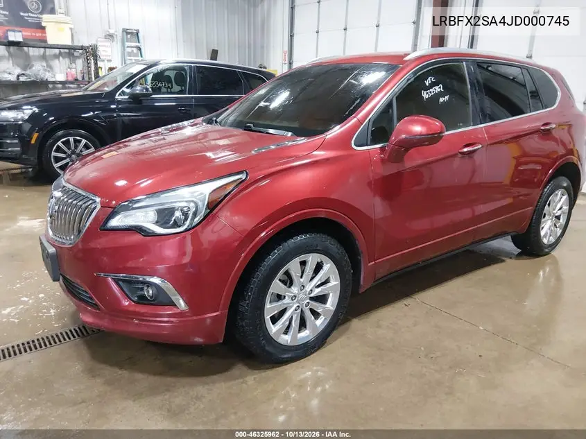 2018 BUICK ENVISION VIN LRBFX2SA4JD000745 — фото 2