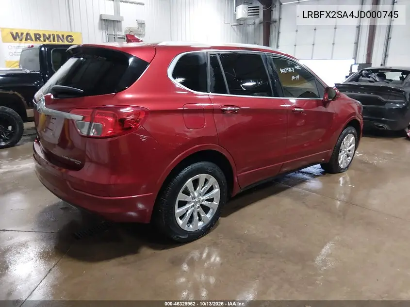 2018 BUICK ENVISION VIN LRBFX2SA4JD000745 — фото 4
