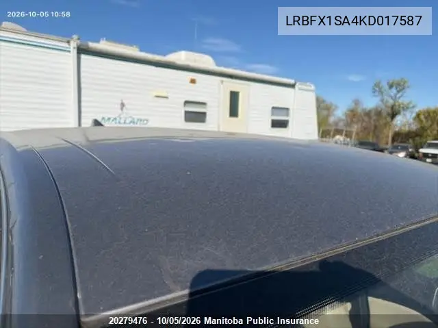 2019 BUICK ENVISION VIN LRBFX1SA4KD017587 — фото 12
