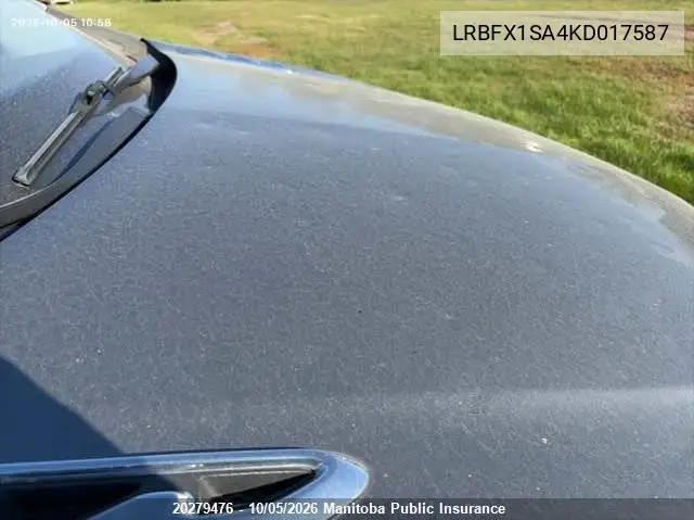 2019 BUICK ENVISION VIN LRBFX1SA4KD017587 — фото 6