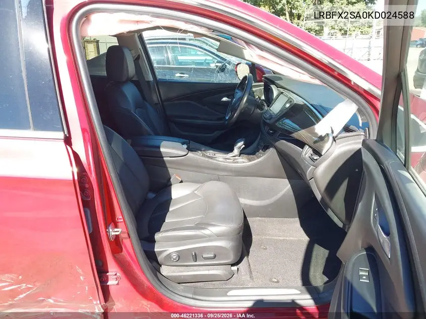 2019 BUICK ENVISION VIN LRBFX2SA0KD024588 — фото 5