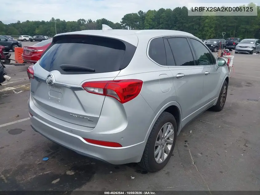 2019 BUICK ENVISION VIN LRBFX2SA2KD006125 — фото 4