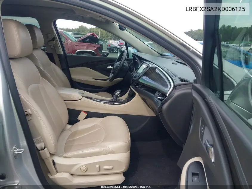 2019 BUICK ENVISION VIN LRBFX2SA2KD006125 — фото 5