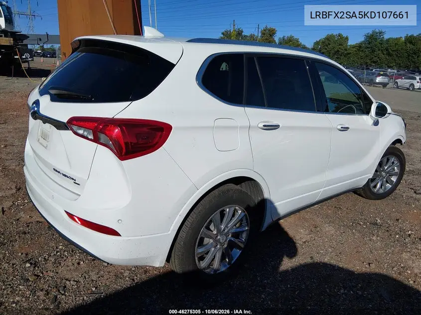 2019 BUICK ENVISION VIN LRBFX2SA5KD107661 — фото 4