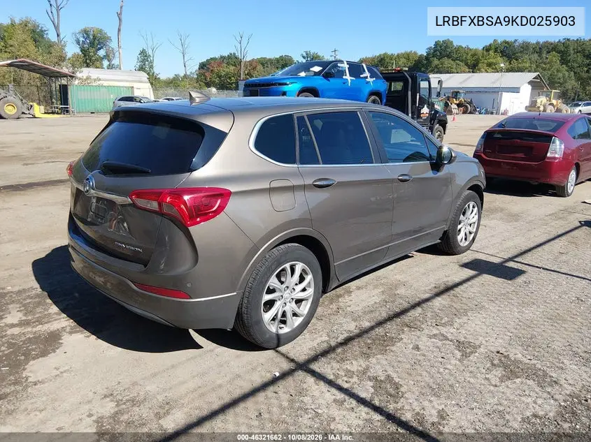 2019 BUICK ENVISION VIN LRBFXBSA9KD025903 — фото 4
