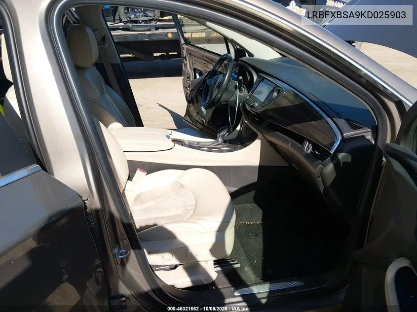 2019 BUICK ENVISION VIN LRBFXBSA9KD025903 — фото 5
