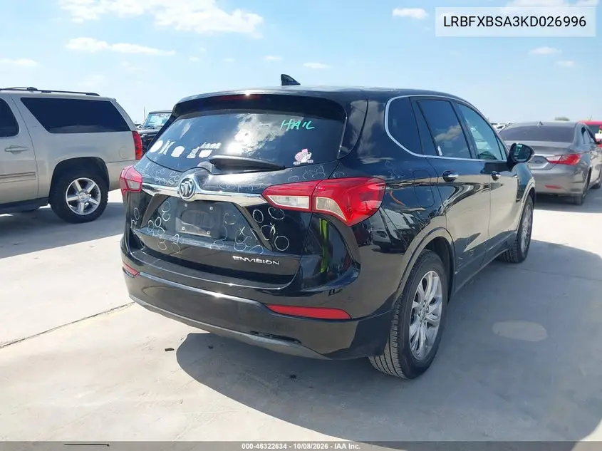 2019 BUICK ENVISION VIN LRBFXBSA3KD026996 — фото 4