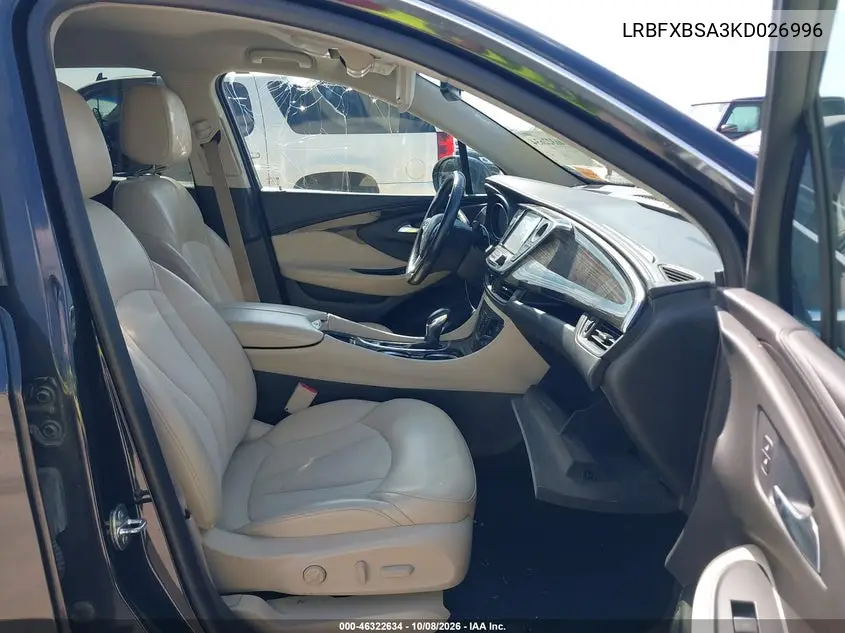 2019 BUICK ENVISION VIN LRBFXBSA3KD026996 — фото 5