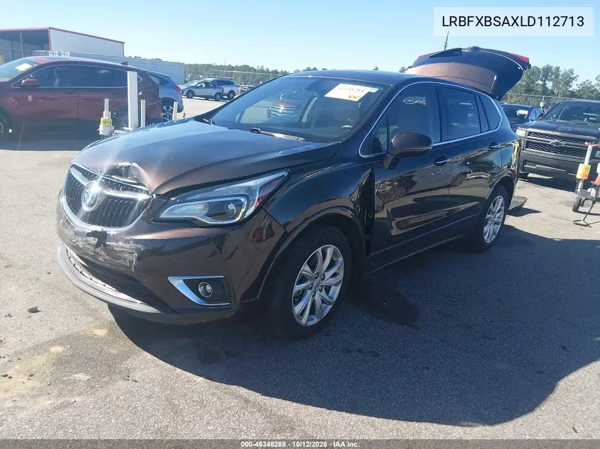2020 BUICK ENVISION VIN LRBFXBSAXLD112713 — фото 2