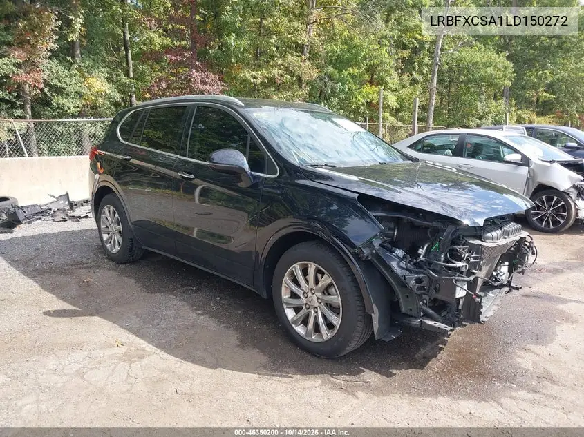 BUICK ENVISION 2020, VIN LRBFXCSA1LD150272