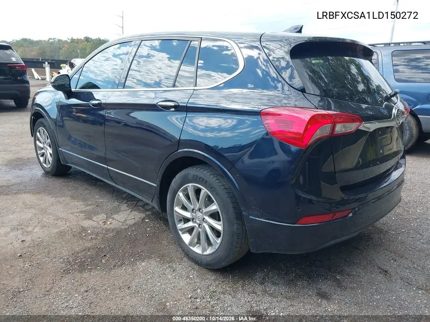 2020 BUICK ENVISION VIN LRBFXCSA1LD150272 — фото 3
