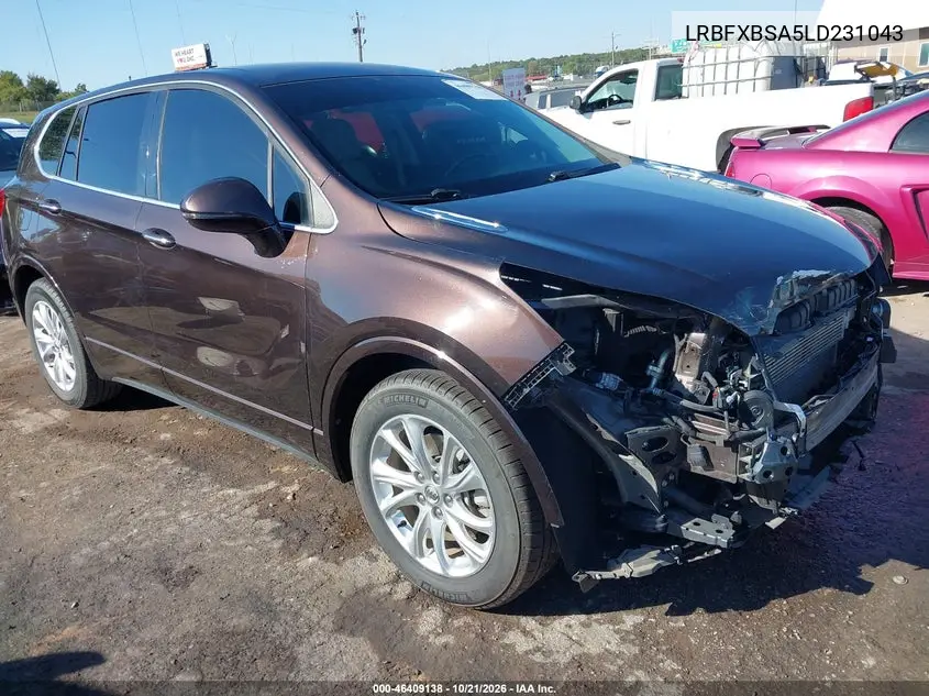 BUICK ENVISION 2020, VIN LRBFXBSA5LD231043