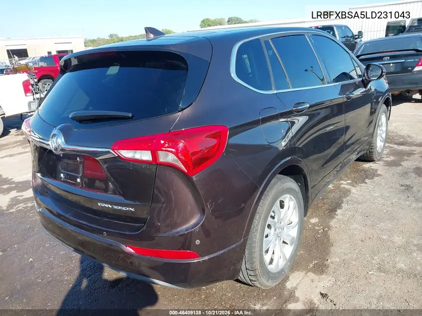 2020 BUICK ENVISION VIN LRBFXBSA5LD231043 — фото 4