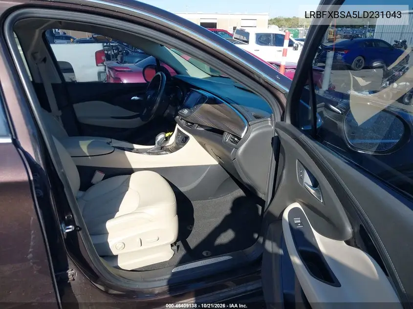 2020 BUICK ENVISION VIN LRBFXBSA5LD231043 — фото 5