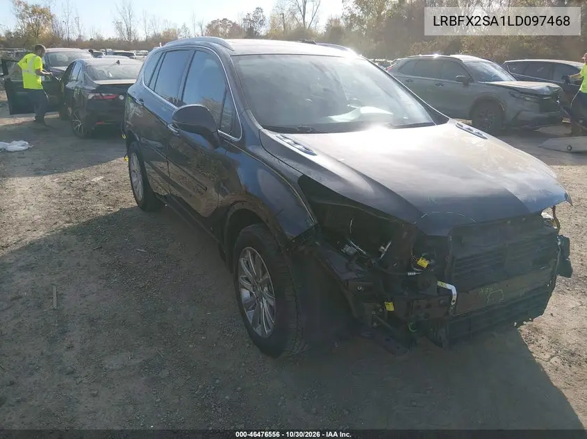 BUICK ENVISION 2020, VIN LRBFX2SA1LD097468