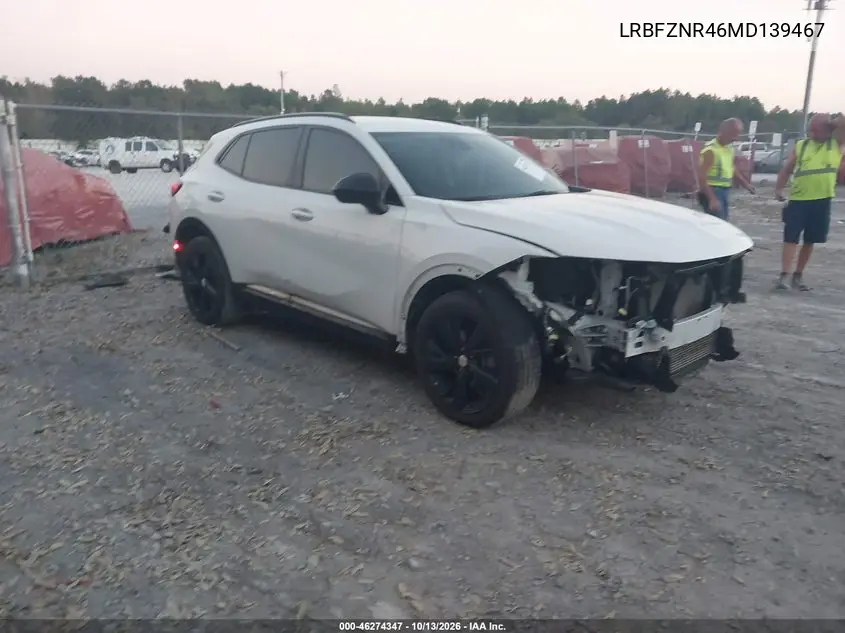 BUICK ENVISION 2021, VIN LRBFZNR46MD139467