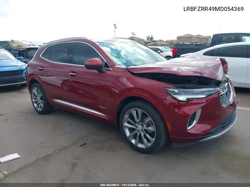 BUICK ENVISION 2021, VIN LRBFZRR49MD054369