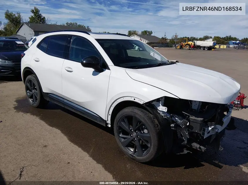 BUICK ENVISION 2022, VIN LRBFZNR46ND168534