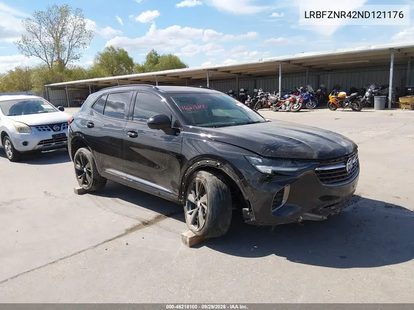 BUICK ENVISION 2022, VIN LRBFZNR42ND121176